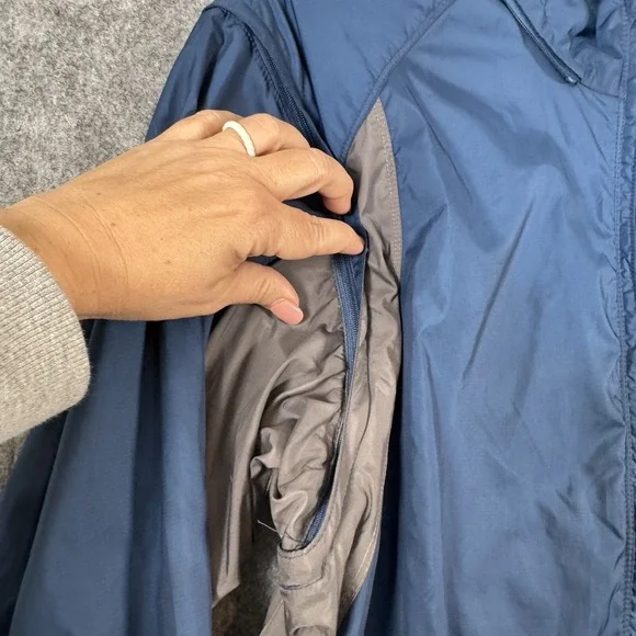 Vintage Nike ACG Outer Layer 3 Mens Large Windbreaker Jacket Gorp Sport‎ Blue